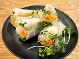 エビの”チリソース”生春巻きサラダ(日替わりトッピング)（至福のキンパ）