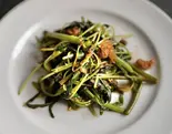 青菜のサンバル炒め Stir fried sambal（SLOWJAM GARAGE singaporean cuisine）
