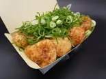 ネギかけ・たこ焼き8個 With Green Onion・Takoyaki 8 Pieces（あずまやミッテン府中店）