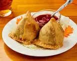 サモサ2P Samosa (2 Pieces)（タージマハル）