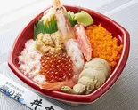 オホーツク丼 Okhotsk Rice Bowl（丼丸 波平）