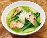 チーズジェノバ白湯麺 Cheese Genova Paitan Noodle(太陽のトマト麺 大塚北口店)