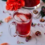 酸梅湯 夏定番 sour plum drink(ルーローハン 専門店 lur rou fan Pork Rice 豚肉庵 butaniku an 北千住店)