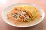 野菜炒め蟹玉餡かけ(中国料理 百番)