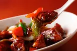 黒酢酢豚 Black Vinegar Sweet-and-Sour Pork(味四川 四川ダイニング)