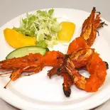 タンドゥーリえび  3p Tandoori shrimp（亜細亜食堂ミルチ 生田店）