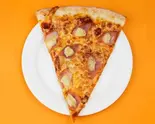 ハム＆カマンベールチーズピザ（PIZZA SLICE COMMISSARY）