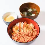 うな鮭丼（よもきち商店）