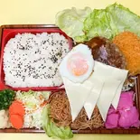 チーズ目玉ハンバーグ弁当（てんこもり弁当湊川店）