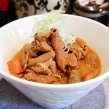 もつ煮大盛（もつ煮込み 世界のかさじま）