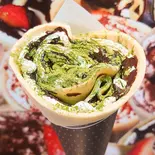 抹茶チョコバナナ生クリーム（クレープショップシフォン）