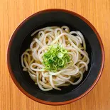 かけうどん・そば Green Onion Udon/Soba Noodles（うどん たこ焼き いちばん）