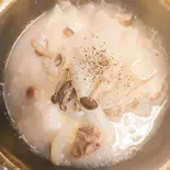 コムタンスープ Gomtang Soup (Beef Bone Soup)（味じまん）