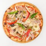 カプリチョーザ Capricciosa pizza（イタリアン料理のお店 Trattoria da Giovanni）
