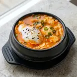 スンドゥブ(ライス付き) Sundubu (With Rice)（韓国料理ハンウリ）