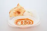 ハーフプレーンナン&ライスセット Half Plain Naan & Rice Set(インドレストランビビダ)