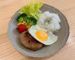 ハンバーグプレート(cafe moi)