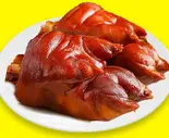 软糯猪手(もちもち豚足)（豚角煮飯・広東亭 駒込店）