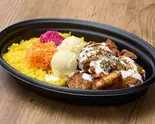 マッシュポテト＆チキンオーバーライス Potatoes Chicken Over Rice（WY チキンオーバーライスカレー WHITE YELLOW 下赤塚）