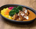 ブロッコリー＆チキンオーバーカレー Broccoli Chicken Over Curry（WY チキンオーバーライスカレー WHITE YELLOW 下赤塚）