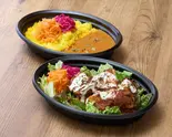 【2~3人前】パーティチキンオーバーカレー＆サラダ Party Chicken Over Set（WY チキンオーバーライスカレー WHITE YELLOW 下赤塚）