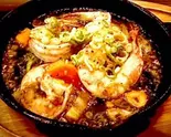 海老のアヒージョ（キッチン シバ）