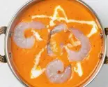 海老バターカレー Shrimp butter curry（RAINBOW）