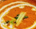 プレーンナン添えバターチキンカレーButter Chicken Curry with plan nan(ハンディー)