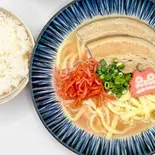 沖縄そば(バラ肉入り)ライスセット（沖縄居酒屋81-31）
