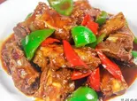 红烧排骨 (スペアリブ醤油煮 )（中華料理 阿里香）