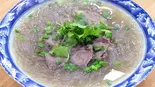 牛肉春雨 スープ(孫二娘 蹺脚牛肉 マーラータン 日暮里店)