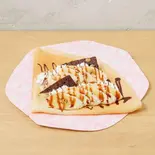 【人気クレープNo.2】チョコバナナブラウニークレープ（アイスるんです摂津本山店）