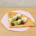 京都宇治抹茶クレープ（アイスるんです摂津本山店）