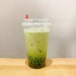 【タピオカ】抹茶ミルク（大分 とり天 豚天 天洋軒）