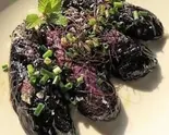 揚げ茄子のソースかけ(ビストロ さかの上)