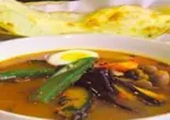 ミックス野菜スープカレー Mix vegetable soup curry（アジアンダイニング・ベイリーフ）