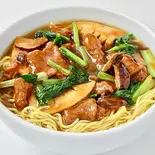 牛肉と小松菜のあんかけ麺（上海イーエックス池尻店）