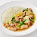豚肉と白菜のあんかけ飯（上海イーエックス池尻店）