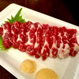 【本場熊本直送】馬刺し霜降り中トロ Hors Sashimi（あさ家）
