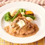 【159】きのこクリームのチキンステーキ(ココス 草加松江店)