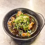 ほろほろ牛すじ煮込み（焼き鳥居酒屋チキンハート駒川中野店）