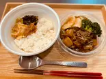 牛すじ大根カレー（おひると、おやつ）