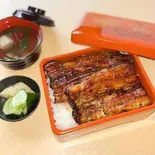 うな重 竹(お新香付き)（うなぎ食堂 柳ばし）