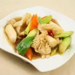 イカと野菜炒め（中華料理 阿里山）