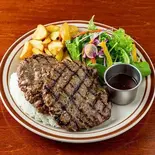 ダブルビーフハンバーグステーキ(【アメリカン料理】HAMBURG CENTER)
