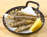 メヒカリの唐揚げ（ゆめあん食堂 調布駅北口店）