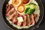 牛ハラミバターステーキ Harami Butter Steak（濃厚ローストビーフとハラミ丼「タルビー」 上平間店）
