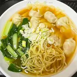 手作りワンタン麺(雲吞麺)（Hao Chi 2号店）