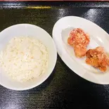 ライス・唐揚げセット（アジアン料理 タンドールバー）