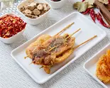 秘伝の辛イカ,椒盐鱿鱼 3本（好美味 麻辣湯 御徒町本店）